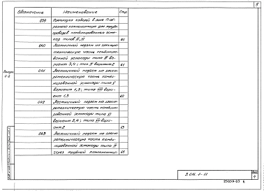 Выпуск 0-2 Узлы прокладки кабелей. Материалы для проектирования 
