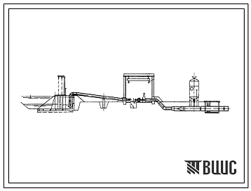 Типовой проект 820-217  Трехагрегатная насосная станция подачей 1010 л/с с напором 120 м, оборудованная насосами Д1250-125, для работы на закрытую сеть , с водозабором из канала (здание бескаркасное).