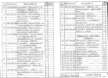 Выпуск 1 Рабочие чертежи