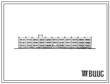 Типовой проект 224-9-57 Спальный корпус (интернат) на 280 мест для общеобразовательных школ.