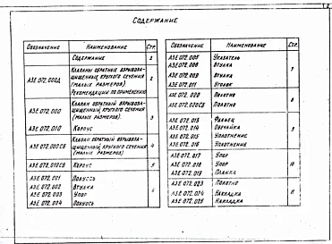 Выпуск 3 Клапаны взрывозащищенные круглого сечения (малых размеров). Рабочие чертежи