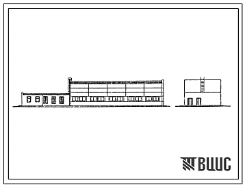 Типовой проект 902-1-134.88 Насосно-воздуходувная станция с 6 турбокомпрессорами ТВ-300-1,6