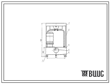 Шифр 2С160.Б.В2.10.71,4.15 Насосная установка  2С160.Б.В2.10.71,4.15