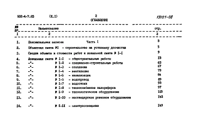 Альбом 10.84 Сметы. Части 1 и 2    