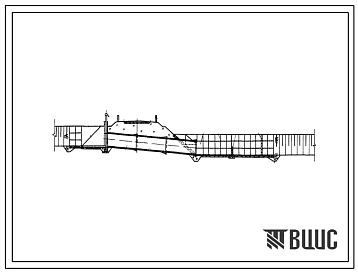 Типовой проект 820-187 Регуляторы трубчатые на расход воды до 20 м?/с без перепада и с перепадом до 2 м с переездом и без переезда на оросительных системах.