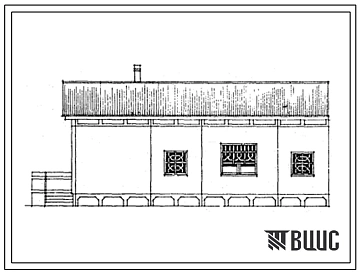 Типовой проект 228-05сп.84 1-этажная 5-комнатная блок-квартира типа 5Б торцевая. Для строительства в 4А и 4Г климатических подрайонах Узбекской ССР сейсмичностью 7 и 8 баллов на грунтах 2 типа просадочности.
