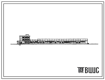 Типовой проект 72-001 База объединенная оптовая промтоварная площадью хранения 1000 м2 (складской корпус)