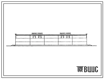 Типовой проект 407-3-436.90 Закрытые распределительные устройства 10(6) кВ с кабельными каналами внутри здания. ЗРУ 10(6х30)-ЖБ-63-2-КК