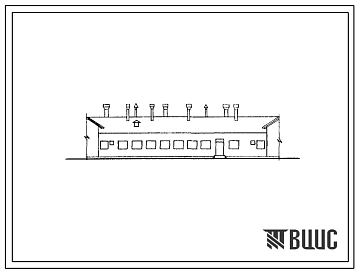 Типовой проект 801-125 Молочный блок производительностью 6 т молока в сутки с пунктом искусственного осеменения и бытовыми помещениями.