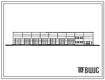 Типовой проект 503-1-97.91 Производственный корпус эксплуатационного филиала ПАТО на 300 грузовых автомобилей с комплексом ЕО