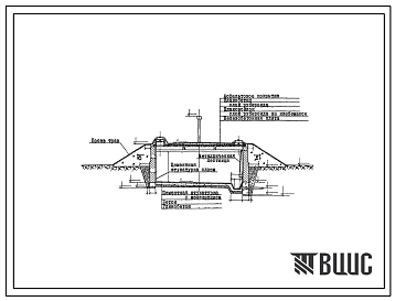 Типовой проект 901-4-14 Кирпичный резервуар емкостью 150 м.куб.