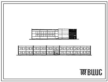 Типовой проект 222-1-383 Восьмилетняя школа на 192 места.