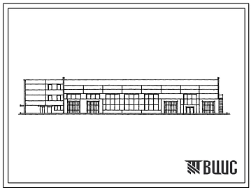 Типовой проект 503-1-13 Автотранспортное предприятие на 50 грузовых автомобилей с открытой стоянкой.