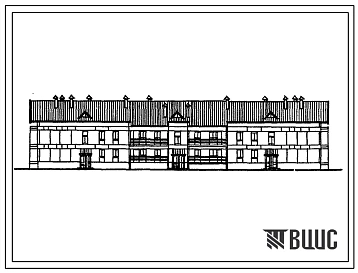 Типовой проект 113-17-64/1 2-этажный 18-квартирный 3-секционный жилой дом с квартирами типа 1Б-2А-2Б-3А. Для строительства в 1В климатическом подрайоне, 2 и 3 климатических районах.