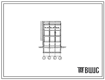 Типовой проект 901-6-49 Градирни с вентиляторами 06-300 № 12,5 пленочные и капельные с секциями площадью 8 м2 с деревянным каркасом