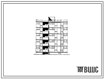 Фасады Типовой проект 126-062/1 Блок-секция 5-этажная 15-квартирная рядовая с торцевыми окончаниями 2А-2Б-2Б