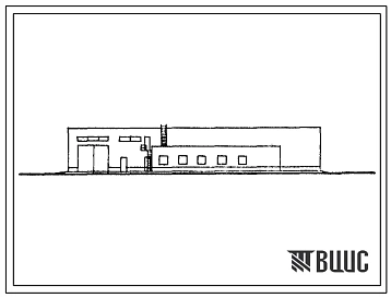 Типовой проект 503-1-76.12.89 Гараж на 10 автомобилей. Для лесозаготовительных предприятий