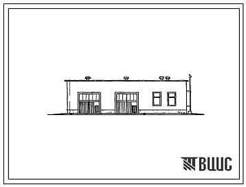 Типовой проект 411-1-32/71 Лесная пожарно-химическая станция