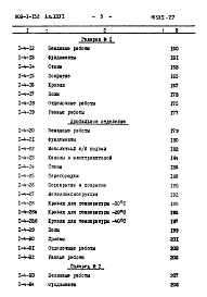 Альбом 26 Сводка затрат и сметы на строительные работы (для здания с кирпичными стенами)  