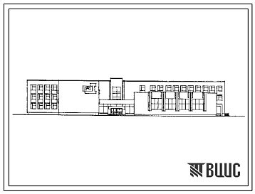 Типовой проект 224-1-456.85 Школа на 22 классов (834-864  учащихся). Здание трехэтажное. Стены из кирпича.