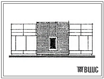 Типовой проект 501-5-49.84 Здание совмещенного поста электрической централизации до 10 стрелок (15 стативов) и связи (НУП). СЗ-60