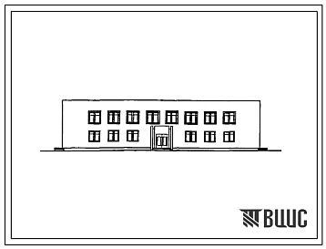 Типовой проект 807-10-49 Лабораторный корпус районной ветеринарной лаборатории. Размеры здания - 12x30 м. Расчетная температура: -20, -30, -40°С. Стены – кирпичные. Покрытие - железобетонные плиты по стенам