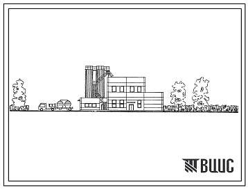 Типовой проект 414-1-33.87 Склад бестарного хранения муки емкостью 200 т