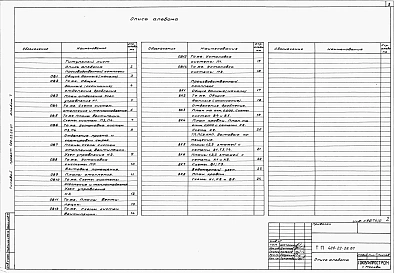 Альбом 5 Известковый цех. Сантехническая часть