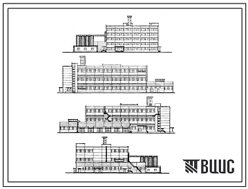 Типовой проект 414-1-20 Производственный корпус. Хлебозавод мощностью 65 т хлебобулочных изделий в сутки