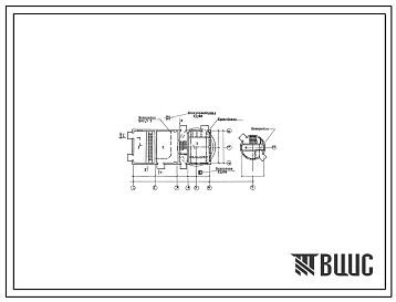 Типовой проект 902-1-17 Насосная станция для перекачки взрывоопасных сточных вод заводов СК на 3 агрегата с насосами 6 НФ при глубине заложения подводящего коллектора 5,0 и 7,0 м