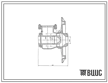 Проект Н6056 Горелка дутьевая унифицированная вихревая для низкокалорийных газов , среднефакельная , производительностью 1,0 Гкал/ч ГДУВ-1,0-Н2