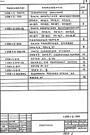 Состав альбома. Серия 1.238.1-2 ПлитыВыпуск 1 Рабочие чертежи