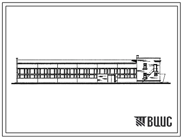 Типовой проект 411-2-113 Специализированный цех по производству товаров народного потребления из отходов, дров и низкосортной древесины с годовой программой 0,5 млн.руб. Стены панельные.