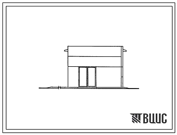 Типовой проект 817-236.86 Пункт сбора сырья для производства мясокостной муки. Размеры здания - 6x6 м. Расчетная температура: -20, -30, -40°С. Стены - панельные легкобетонные. Покрытие - железобетонные плиты по железобетонным балкам