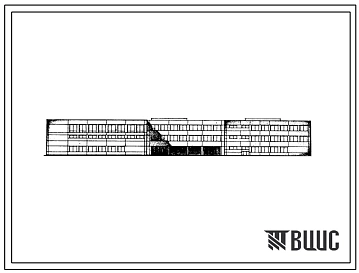Типовой проект 222-1-307в Средняя школа на 40 классов (1568 учащихся), в конструкциях ИИ-04, для строительства в 1В климатическом подрайоне, 2 и 3 климатических районах на подрабатываемых территориях