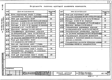 Альбом 6 Конструктивный вариант (окна и балконные двери со стеклопакетами. Окна и балконные двери со стеклопакетами и стеклом) (из т.п. 135-01/1.2) (АС.1-48)