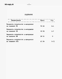Альбом 5 Ведомости потребности в материалах     