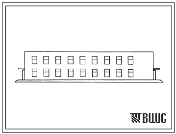 Типовой проект 416-9-15.83 Служебно-бытовое здание со столовой для промзоны отделения садоводческого хозяйства с площадью сада 600 га