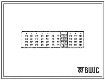 Типовой проект ЦВП-74.77 (01-30-КК) Общежитие на 208 человек для курсантов старших курсов ВУЗ МО