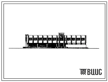 Типовой проект 262-21-26с Административное здание для поселка на 4 000 жителей (в конструкциях серии ИИС-04). Для строительства в IVА и IVГ климатических подрайонах сейсмичностью 7 и 8 баллов.