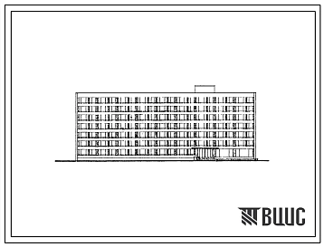 Типовой проект 2С-05-467АС-4 Спальный корпус на 500 мест для пансионата отдыха. Для строительства в 3 и 4 строительно-климатических зонах, в районах с сейсмичностью 7 баллов.