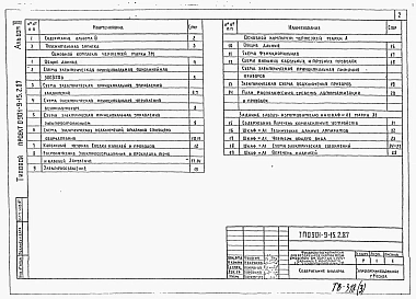Альбом 3 Электротехническая часть.Технологический контроль .Вариант с электроотоплением.