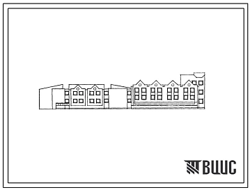 Типовой проект 224-04-13.88 Специализированная школа- интернат для глухих и слабослышащих детей на 156 воспитанников с детским садом на 60 воспитанников. Здание одно-, двух-, трехэтажное. Стены из кирпича.