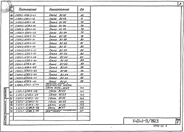 Выпуск 3 Стальные связи по колоннам. Рабочие чертежи