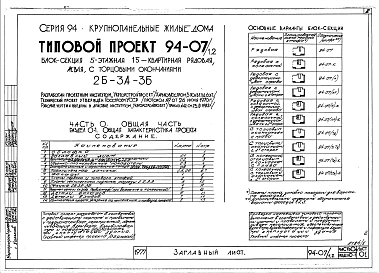 Альбом 1 Часть 0 Общая часть Раздел 0-1 Общая характеристика проекта