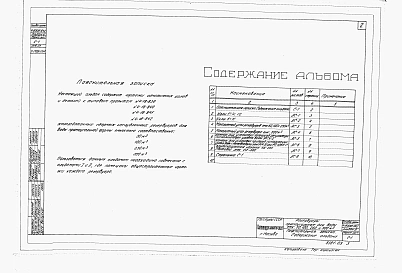 Альбом3Комплектовочная ведомость материалов и конструкций, инженерного оборудования.    