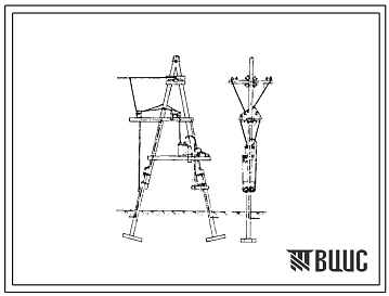 Типовой проект 407-3-1 Однофазная трансформаторная подстанция напряжением 10/2х0,23 кв, мощностью до 10 ква, на деревянных опорах.