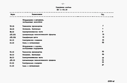 Альбом 6 Спецификация оборудования.