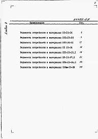 Альбом 9 Ведомости потребности в материалах.     