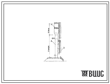 Типовой проект 901-5-32с Унифицированные водонапорные стальные башни заводского изготовления (системы Рожновского) вместимостью 15, 25, 50 м3 с опорам